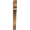 Ekena Millwork Olympic Traditional Rough Sawn Bracket, Western Red Cedar, 4"W x 38"D x 38"H BKT04X38X38OLY01RWR - alternate 4